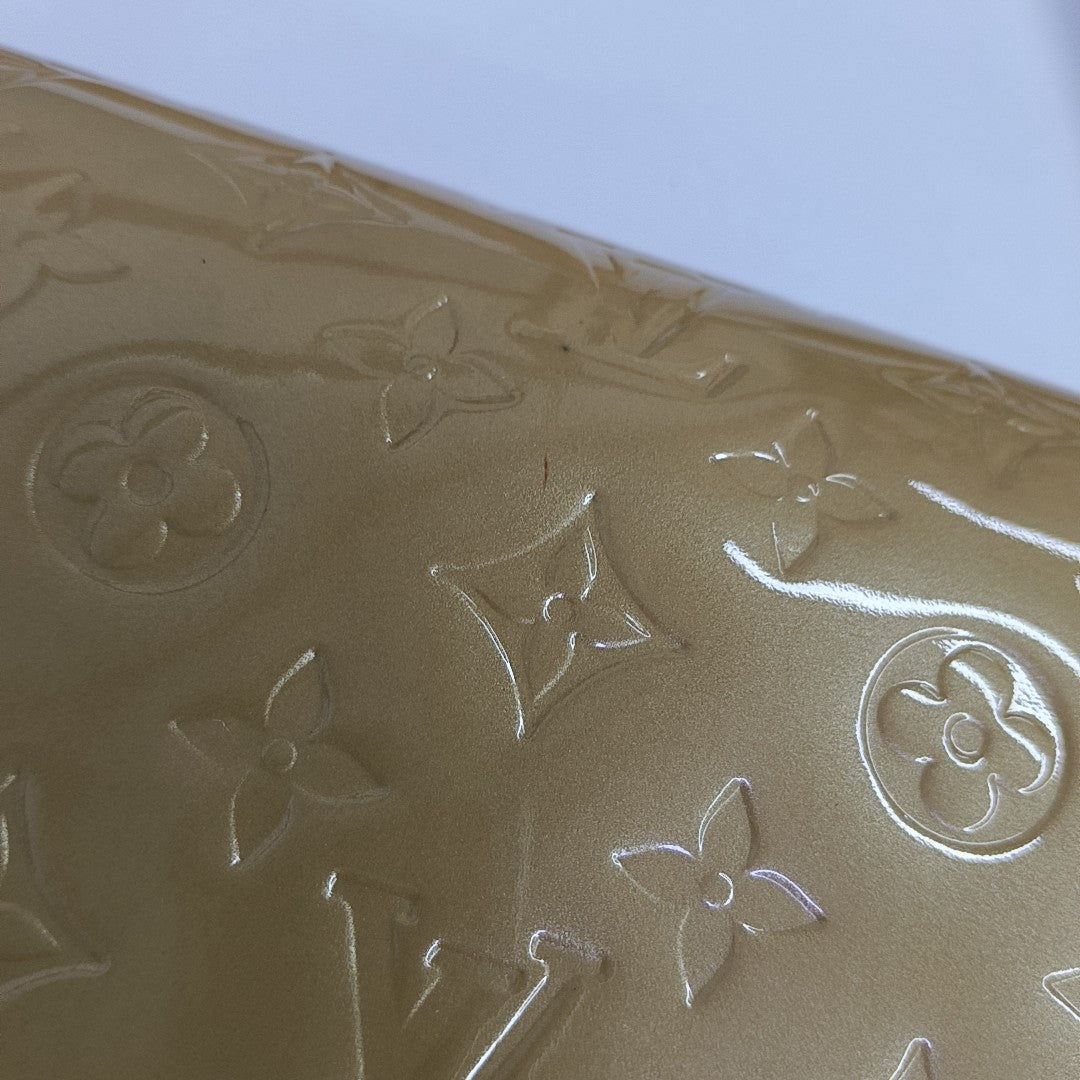 THOMPSON STREET Monogram Calfskin Yellow