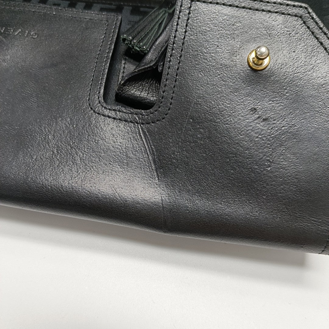 Canvas Top Handle Bag Black