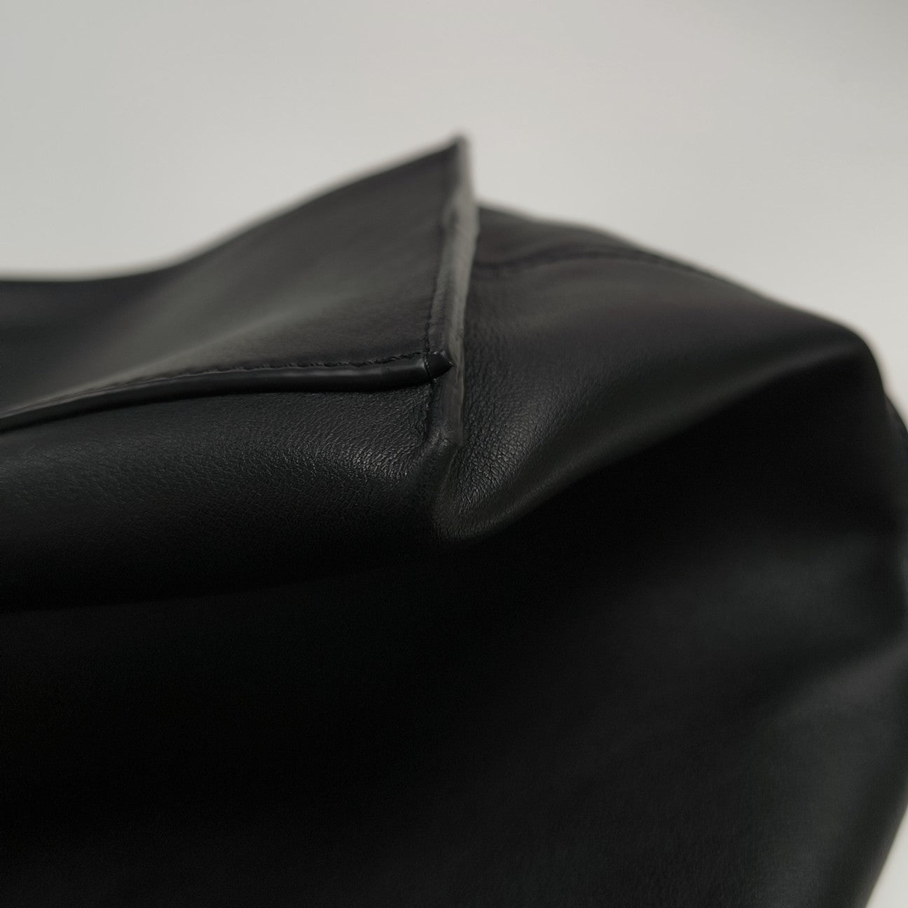 Calfskin Shoulder Bag Black
