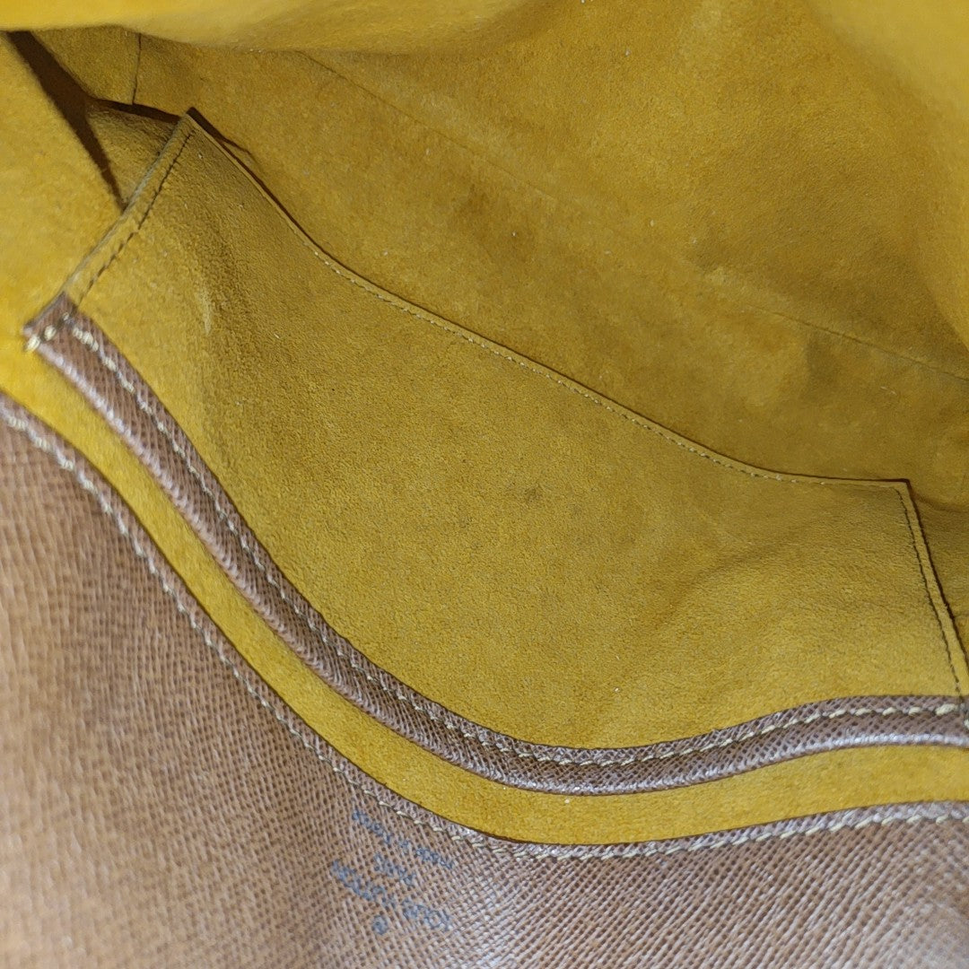 MUSETTE TANGO Monogram Coated Canvas Brown