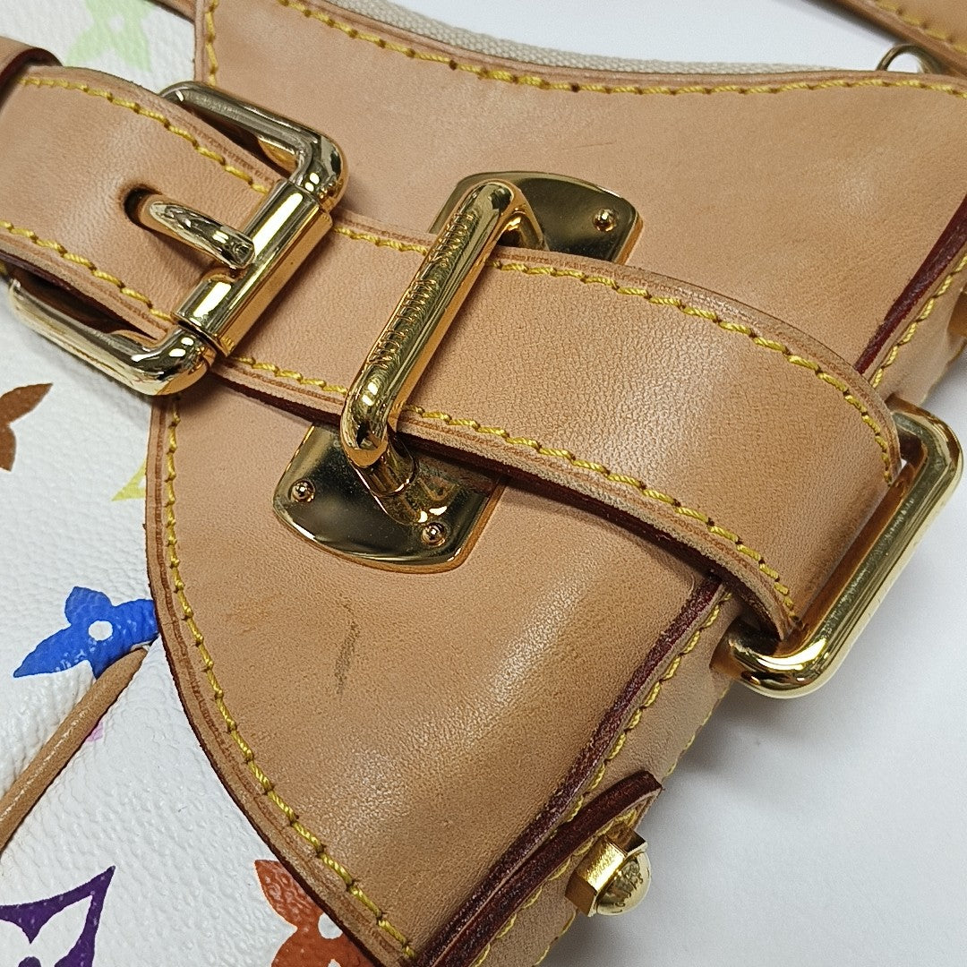 LV × TM GRETA Monogram Coated Canvas White