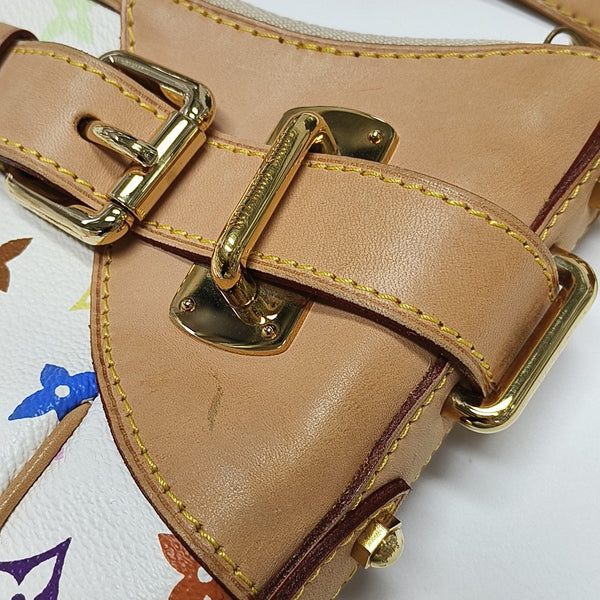LV × TM GRETA Monogram Coated Canvas White