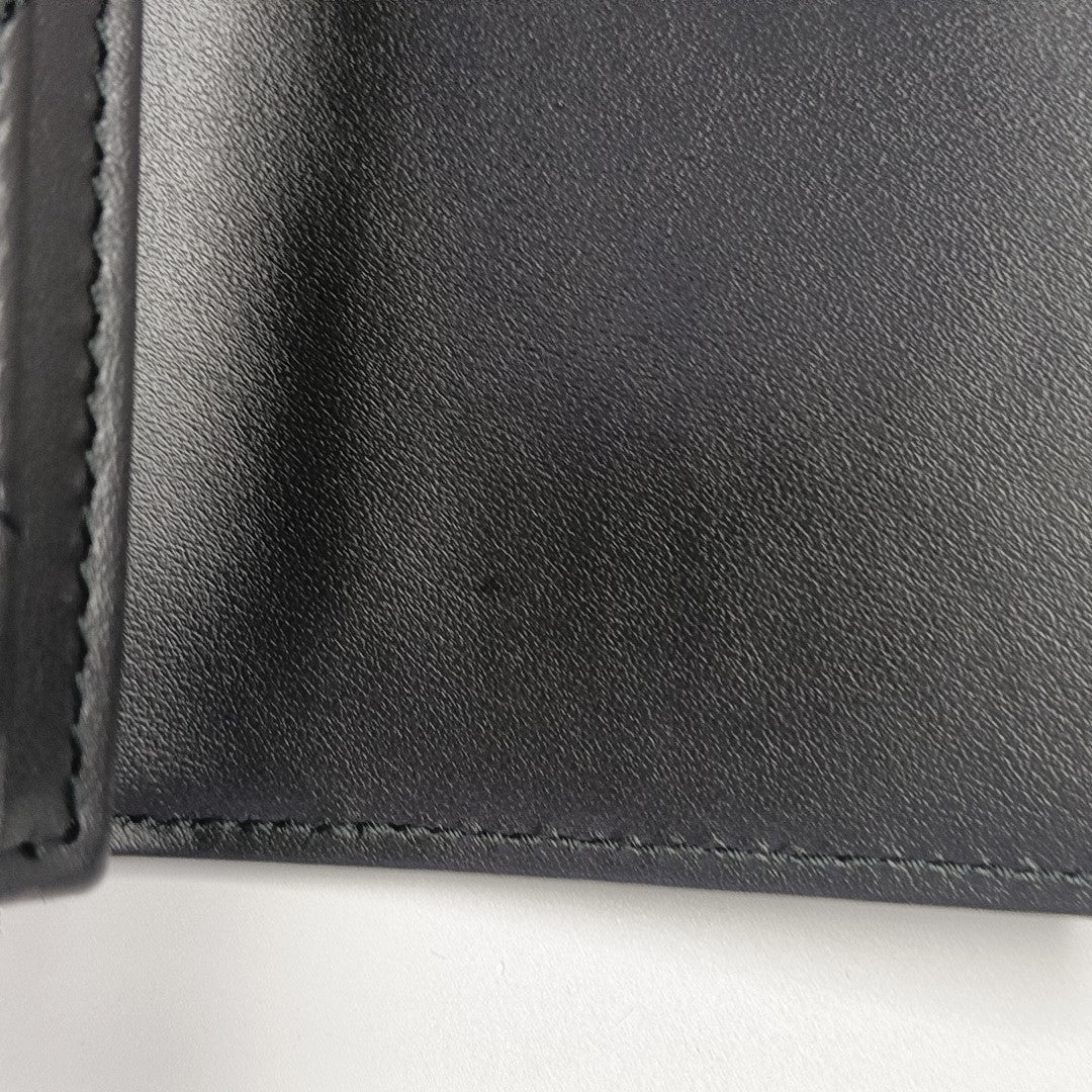 GG Marmont Super Mini Quilted Calfskin Black Wallet