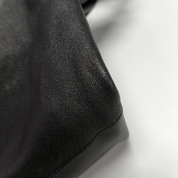 Calfskin Shoulder Bag Black