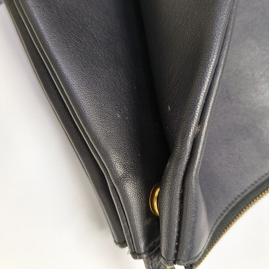 TRIO Small Lambskin Black