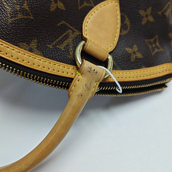 LOCKIT PM Monogram Coated Canvas Brown