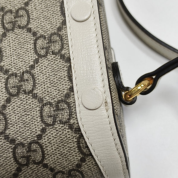 Horsebit 1955 Mini Coated Canvas Beige