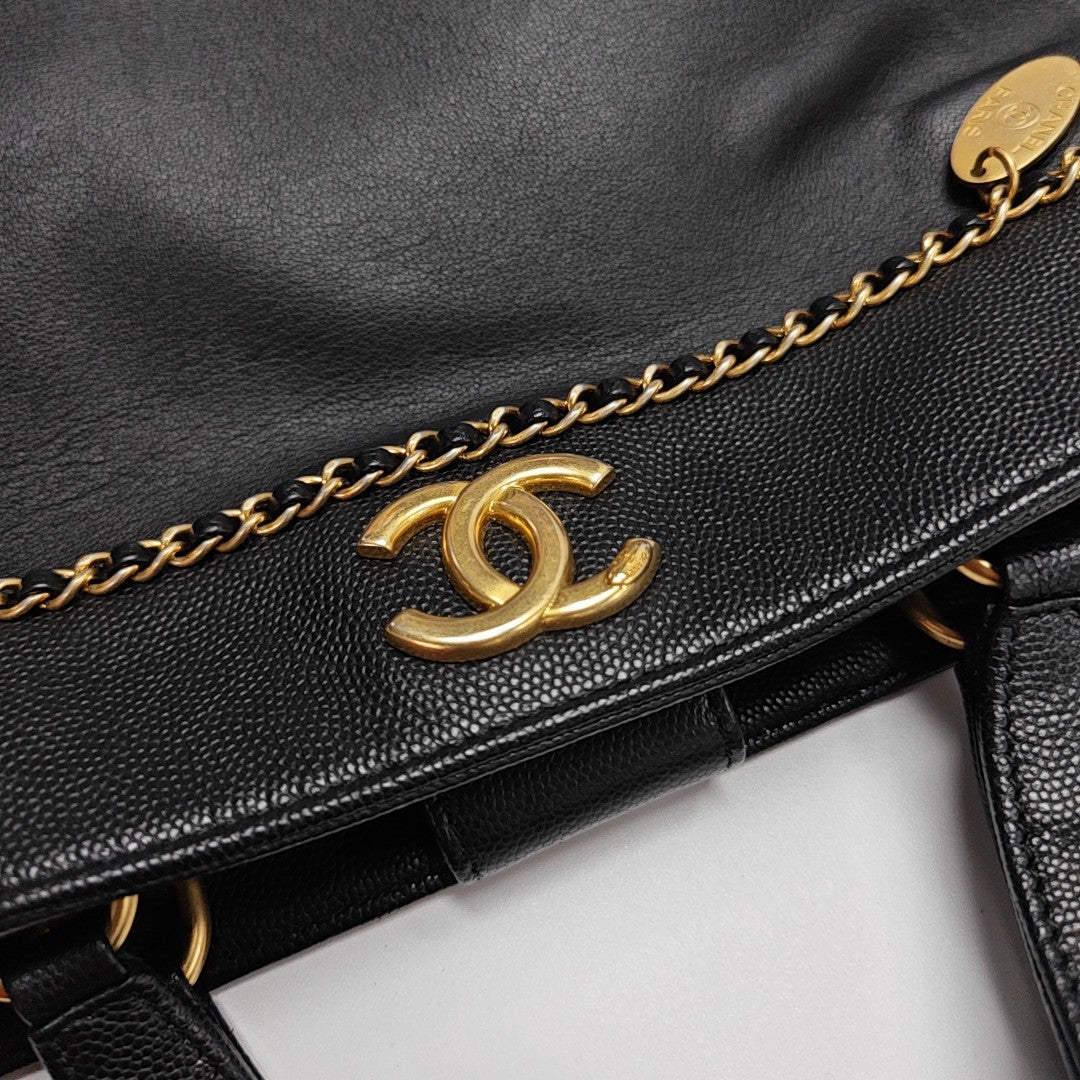 Quilted Calfskin Black