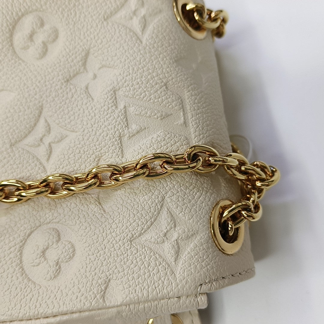 NOÉ Mini Monogram Calfskin Beige