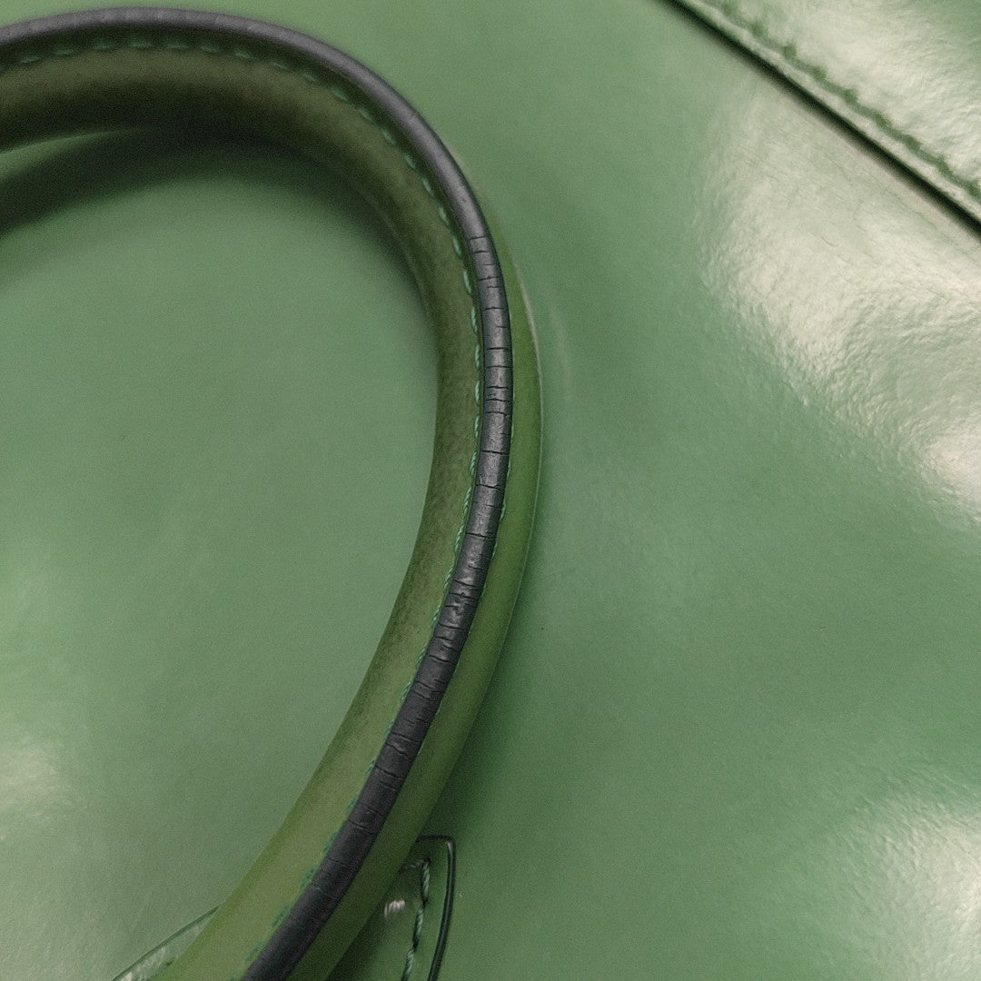 Calfskin Shoulder Bag Green
