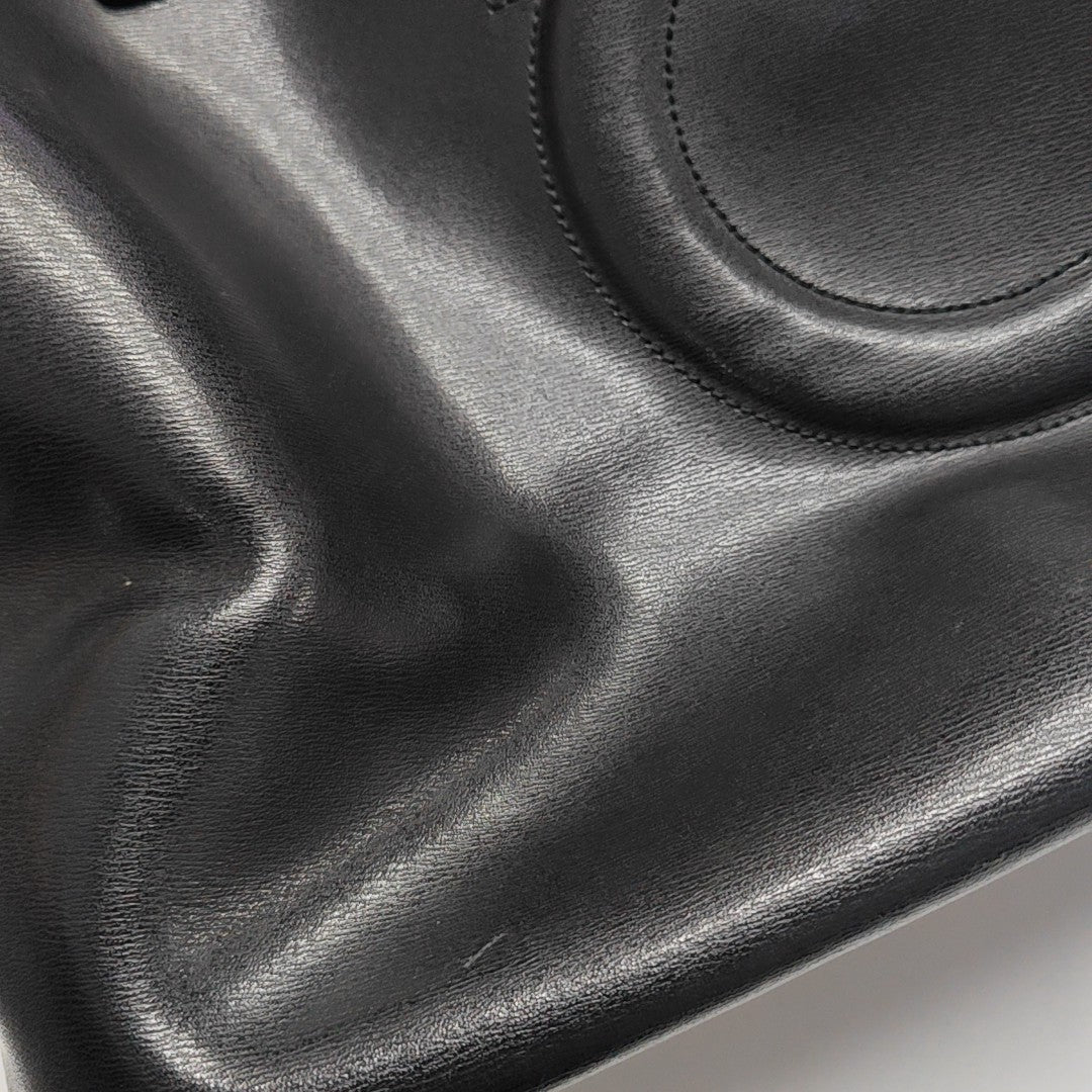 City Quilted Calfskin Black