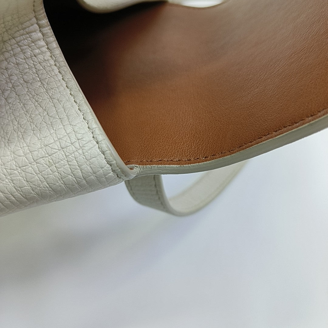 BV Angle Calfskin White