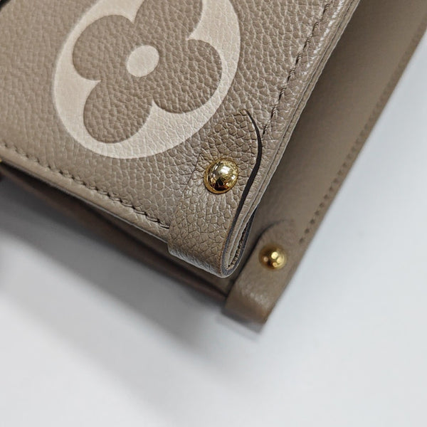 ONTHEGO MM Monogram Calfskin Gray