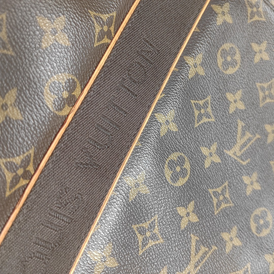 VINTAGE BEAUBOURG Monogram Coated Canvas Brown