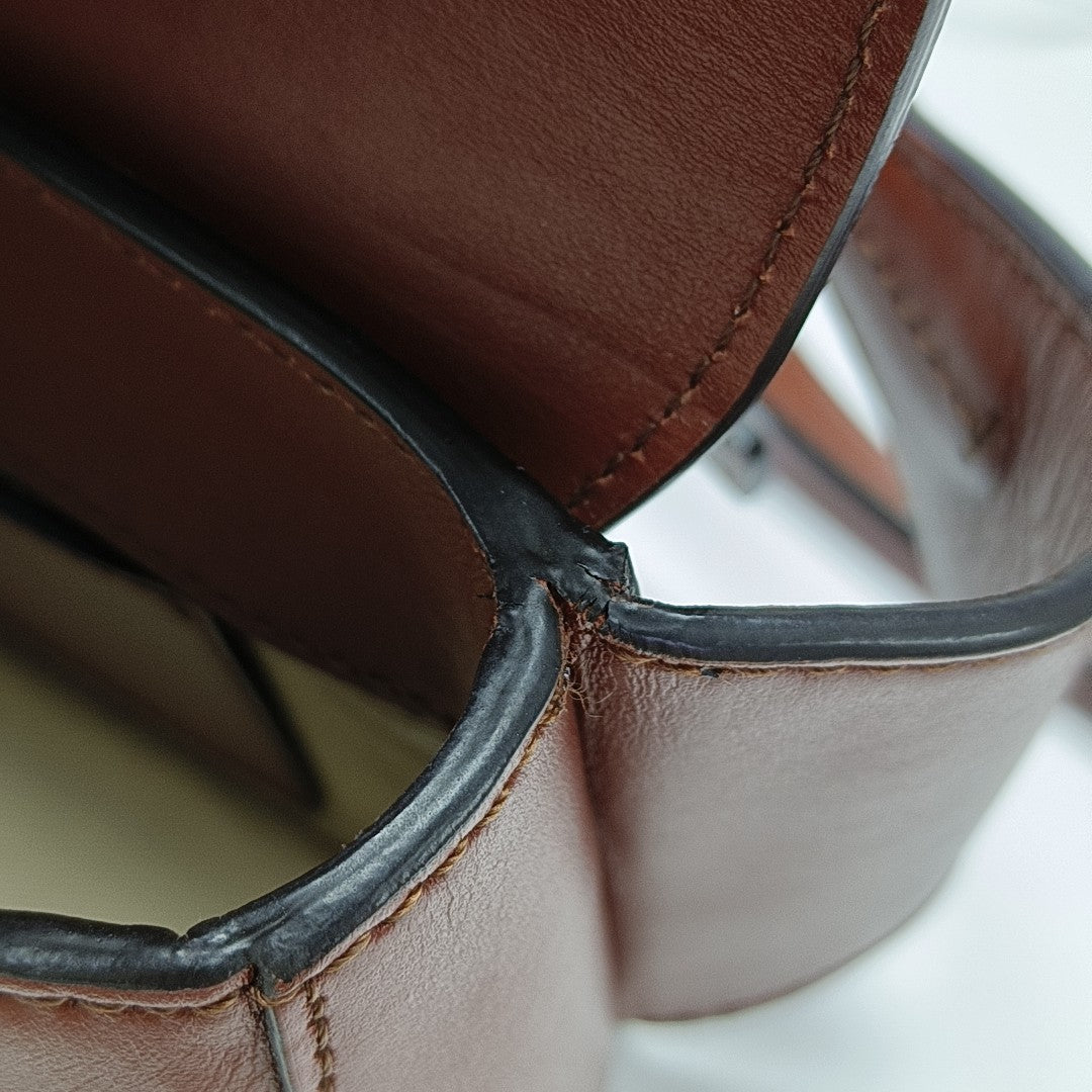 Chloé C Calfskin Brown