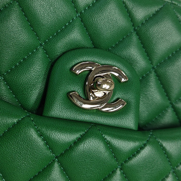 IN SEOUL Quilted Lambskin Green