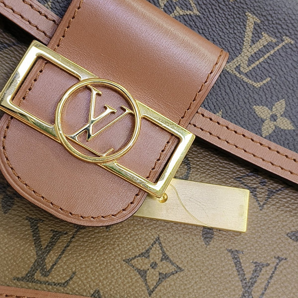 DAUPHINE Mini Coated Canvas Brown