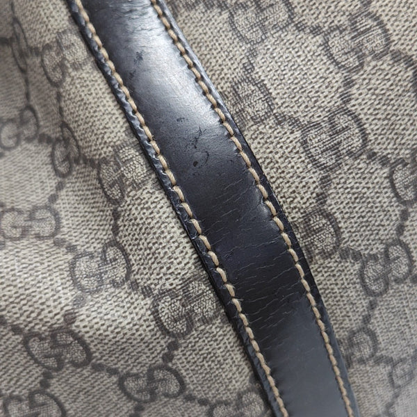Joy Monogram Coated Canvas Beige