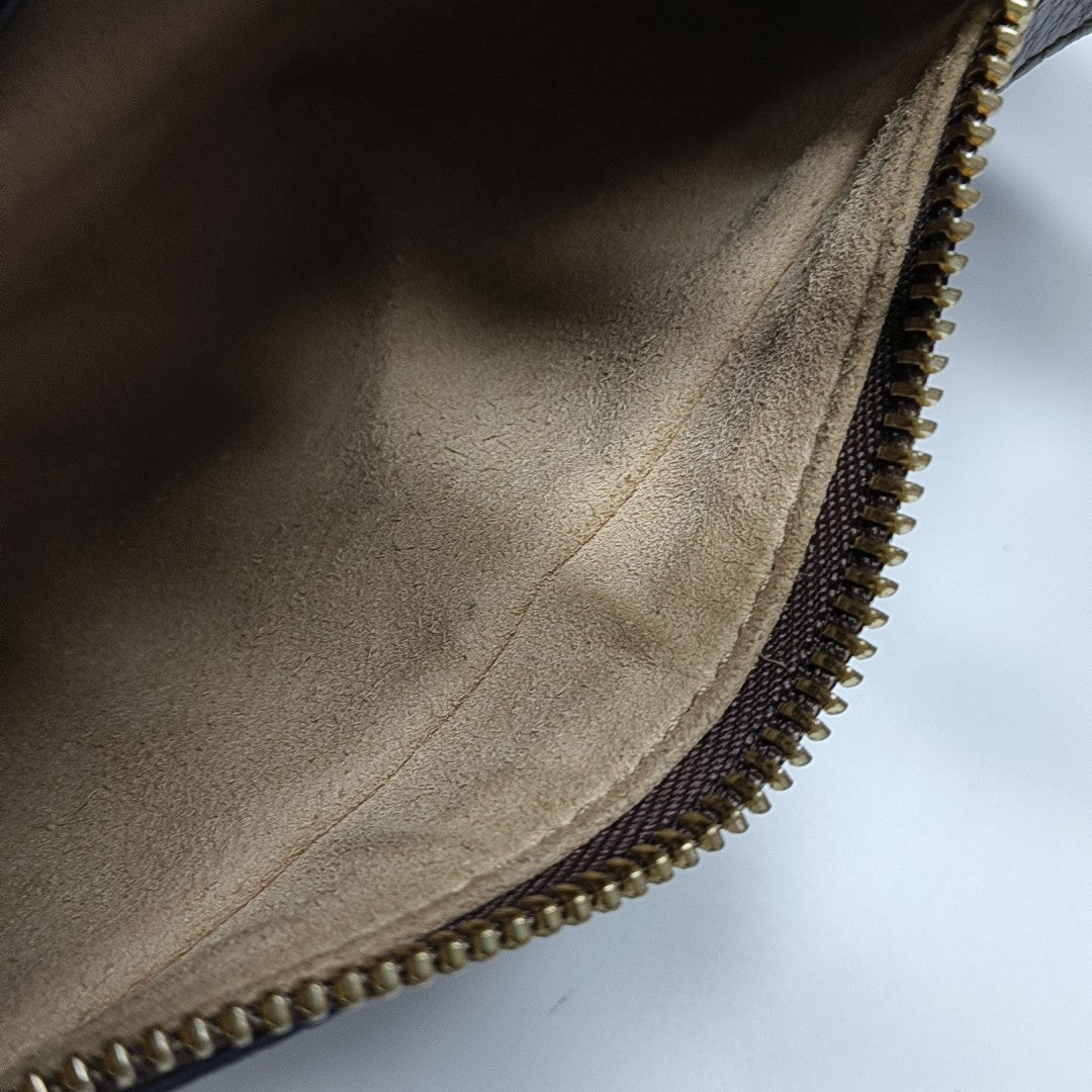 Ophidia Mini Monogram Coated Canvas Beige