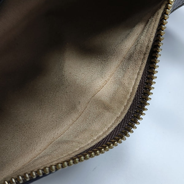 Ophidia Mini Monogram Coated Canvas Beige