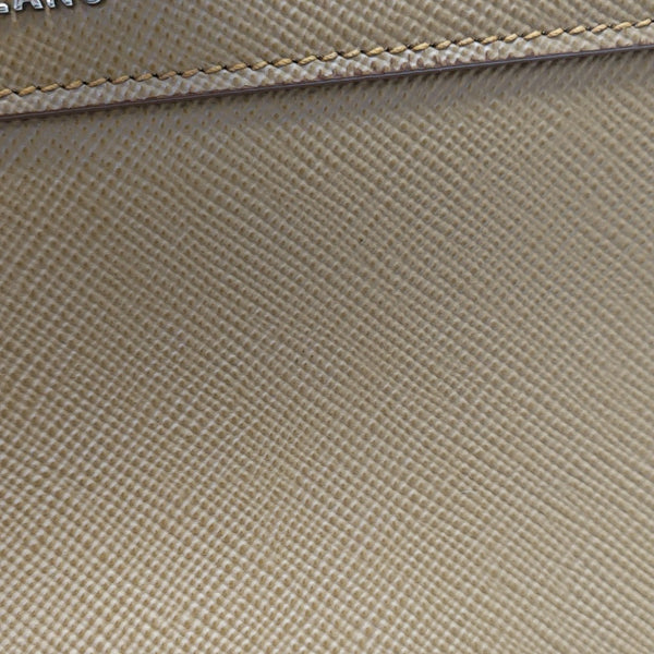 Saffiano Calfskin Shoulder Bag Brown