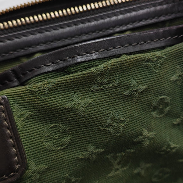 MARY KATE Mini Monogram Canvas Green