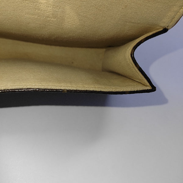 FLORENTINE Monogram Coated Canvas Brown