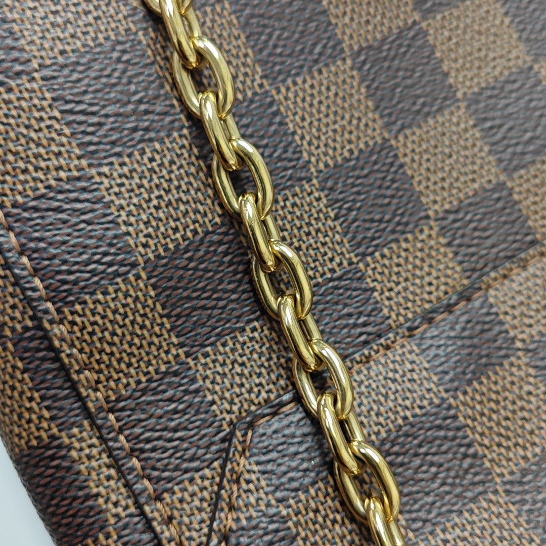 VAVIN PM Damier Ebene Coated Canvas Brown