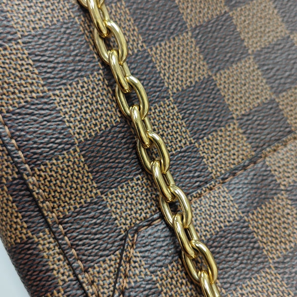 VAVIN PM Damier Ebene Coated Canvas Brown