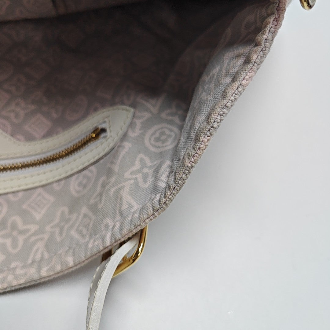 TAHITIENNE CABAS MM Monogram Canvas Pink