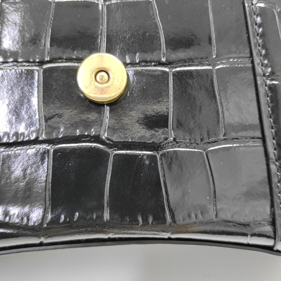 Hourglass XS Calfskin Black