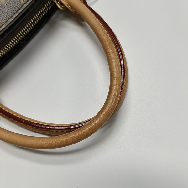 PALAIS GM Monogram Coated Canvas Brown