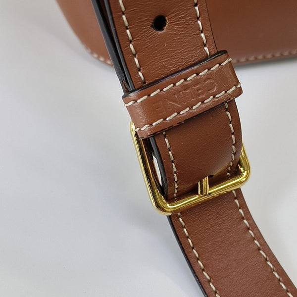 TRIOMPHE CANVAS Small Coated Canvas Brown