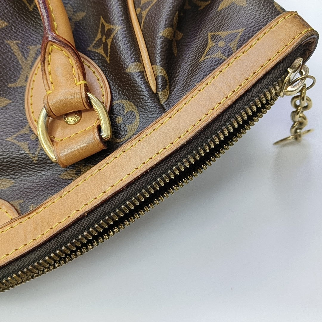TIVOLI PM Monogram Coated Canvas Brown