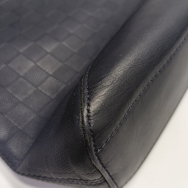 AVENUE Damier Calfskin Blue