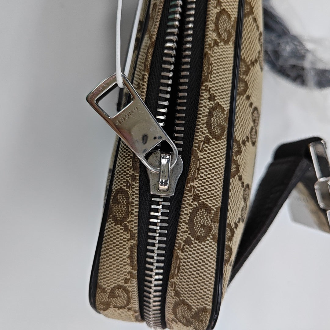 GG Supreme Monogram Canvas Brown