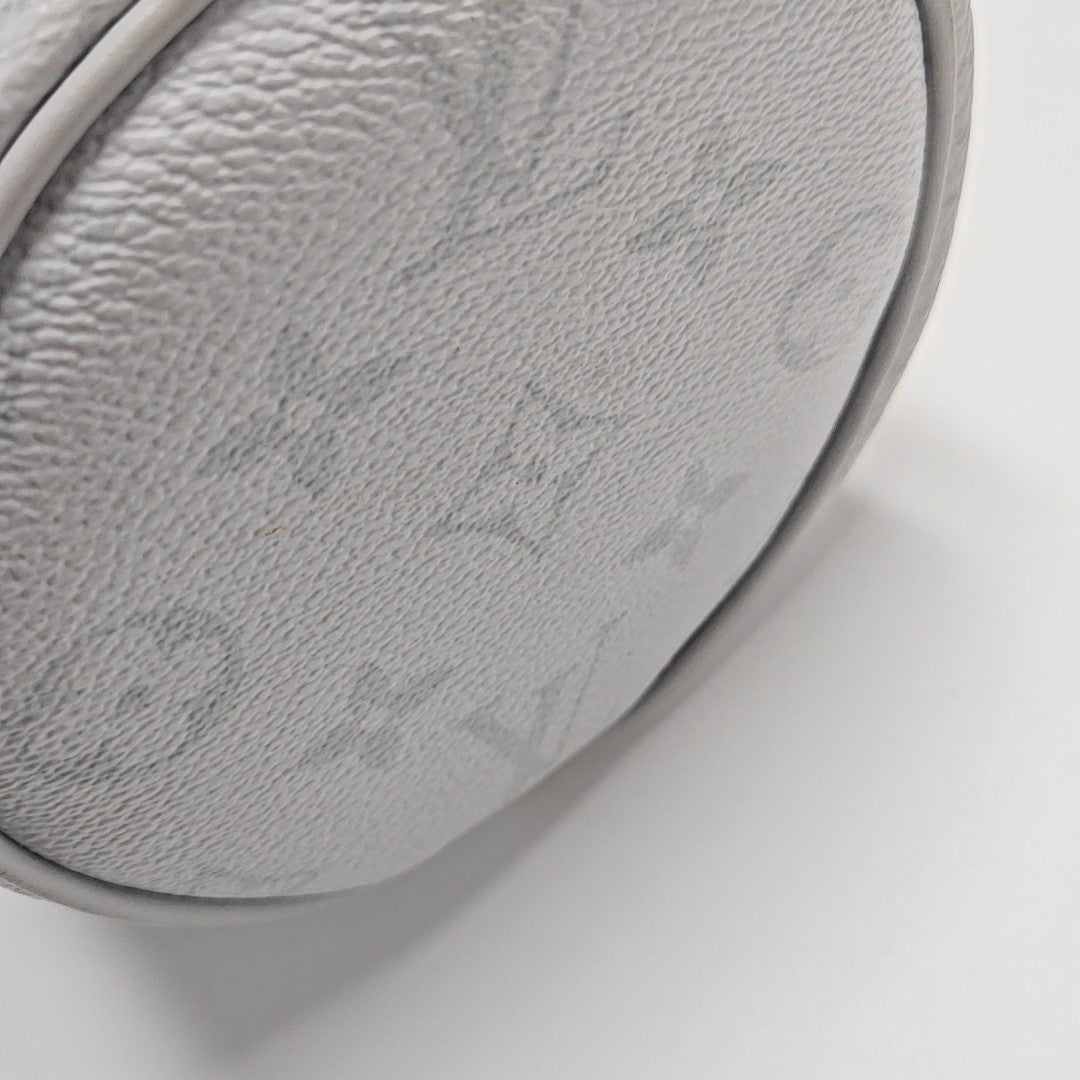 CHALK Monogram Coated Canvas Gray