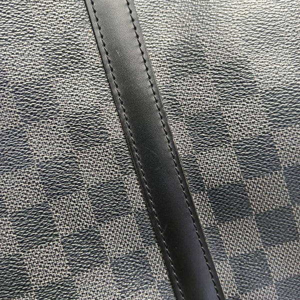 TADAO MM Damier Graphite Coated Canvas Gray
