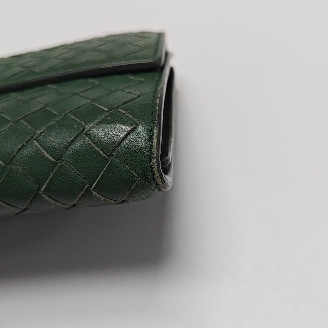 Calfskin Wallet Green