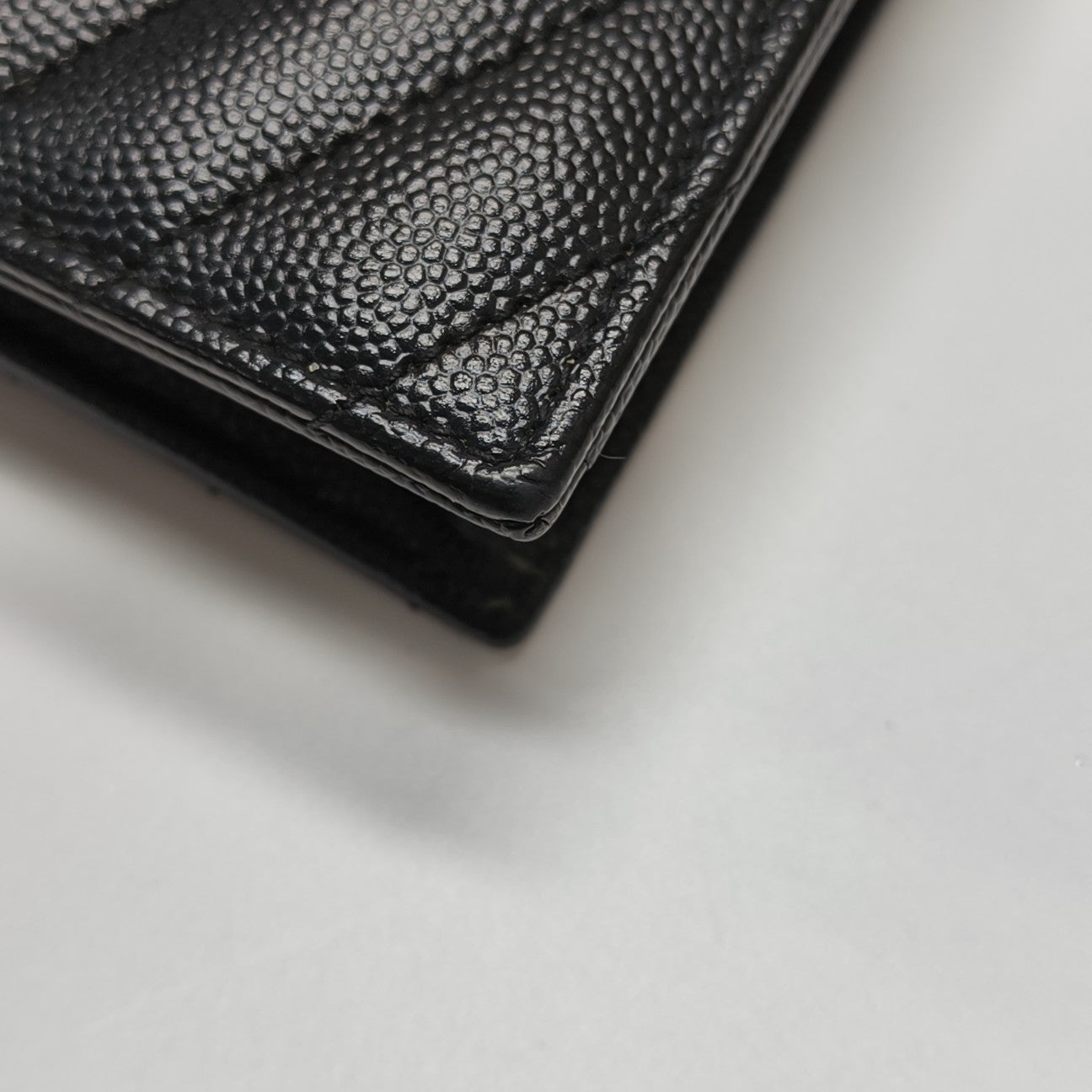 MONOGRAM WOC Chevron Calfskin Black