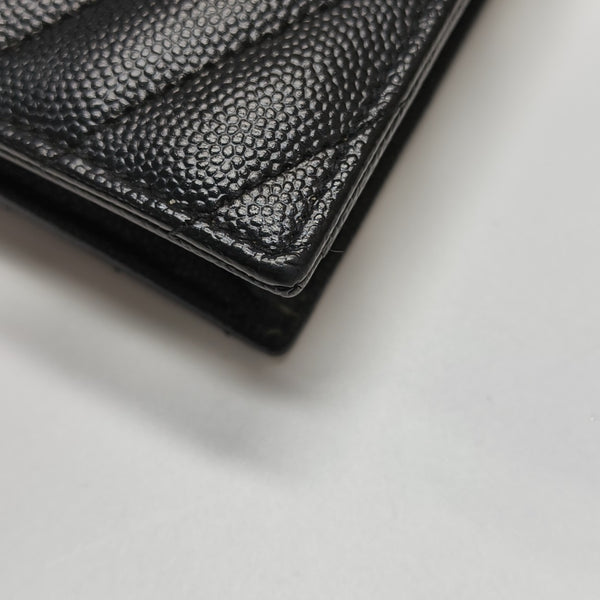 MONOGRAM WOC Chevron Calfskin Black
