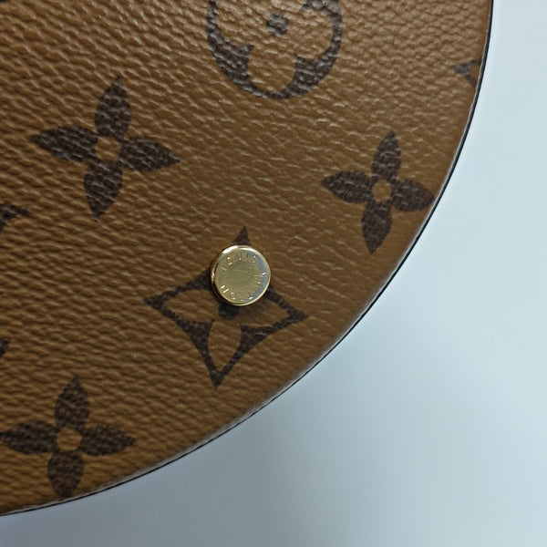 CANNES PM Monogram Coated Canvas Brown