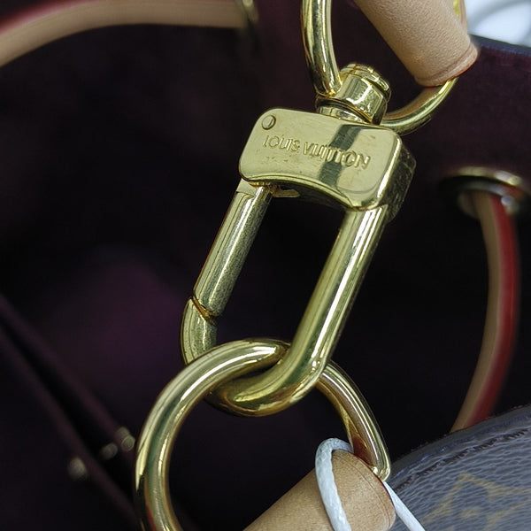 NÉONOÉ BB Monogram Coated Canvas Brown
