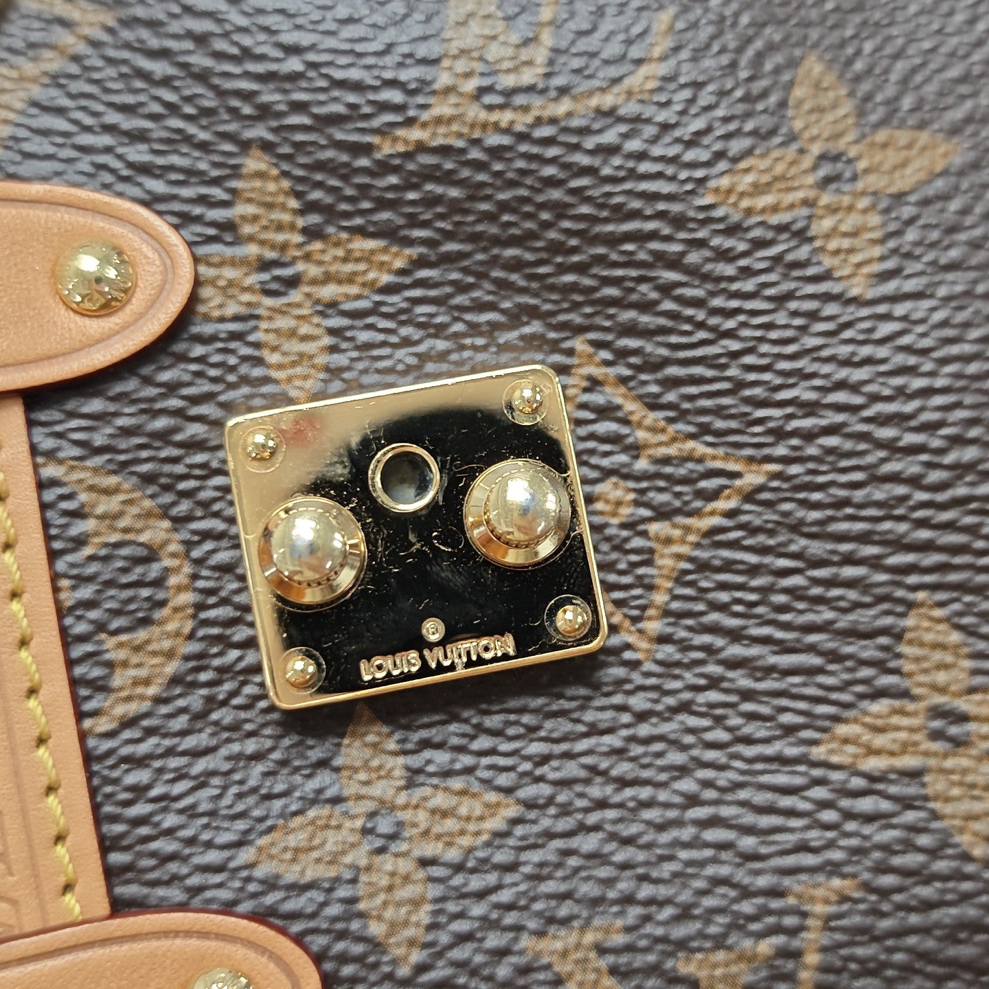 SIDE TRUNK PM Monogram Coated Canvas Brown