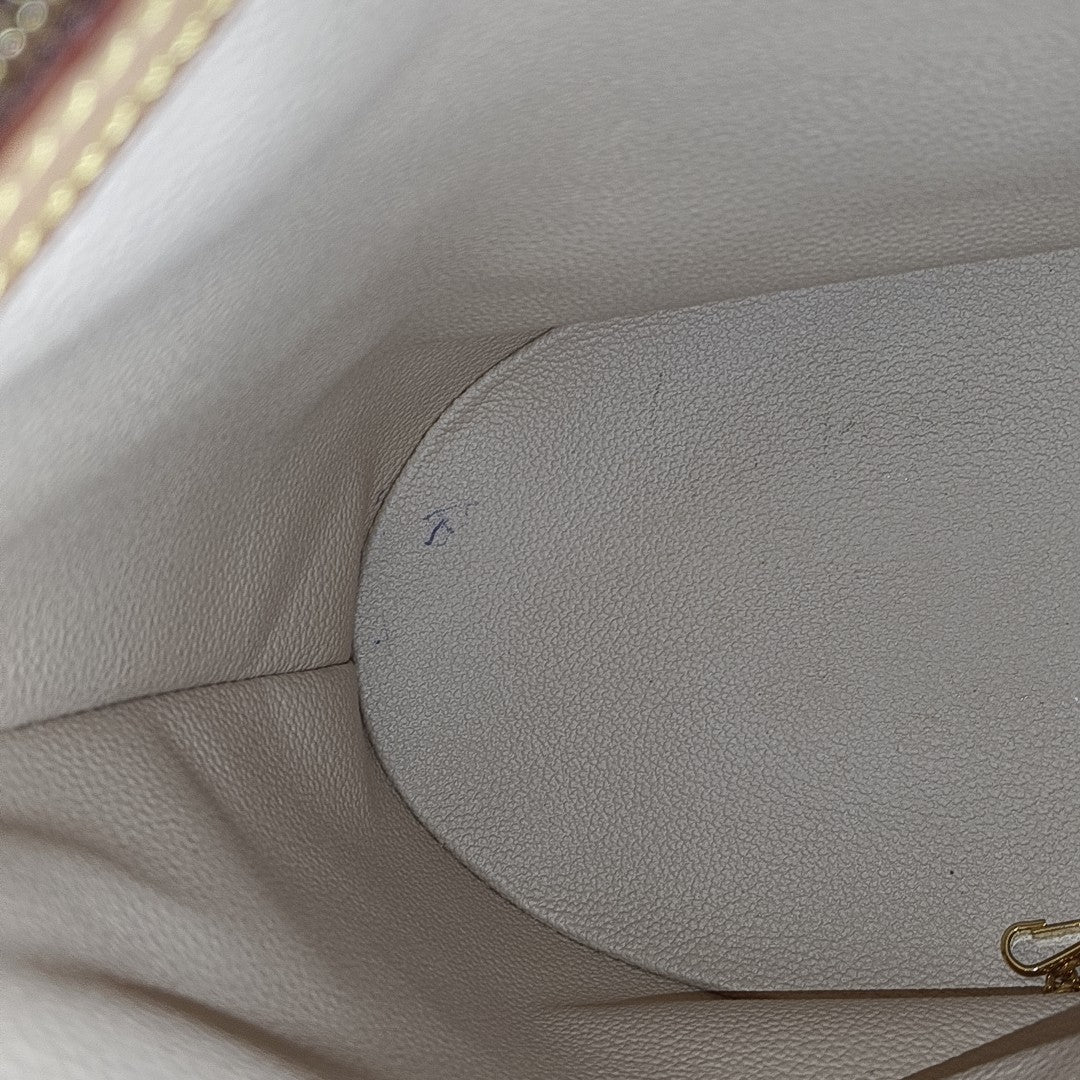 BUCKET PM Monogram Coated Canvas Brown