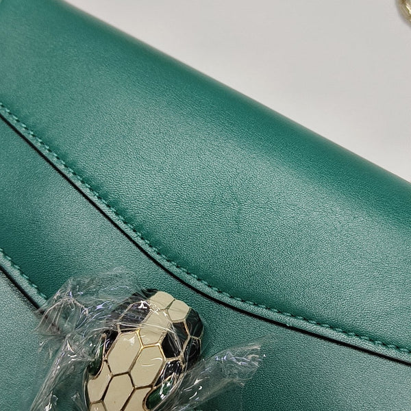 SERPENTI FOREVER Quilted Calfskin Green
