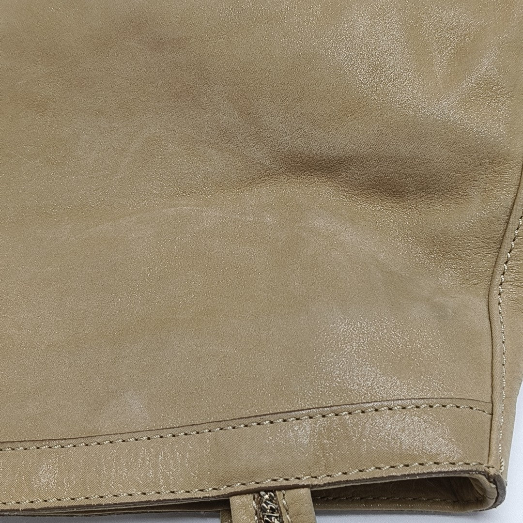 Calfskin Tote Bag Brown