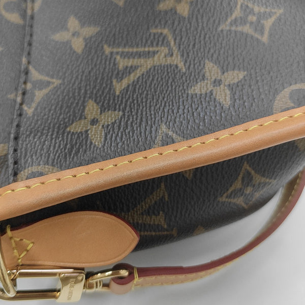 DIANE Monogram Coated Canvas Brown