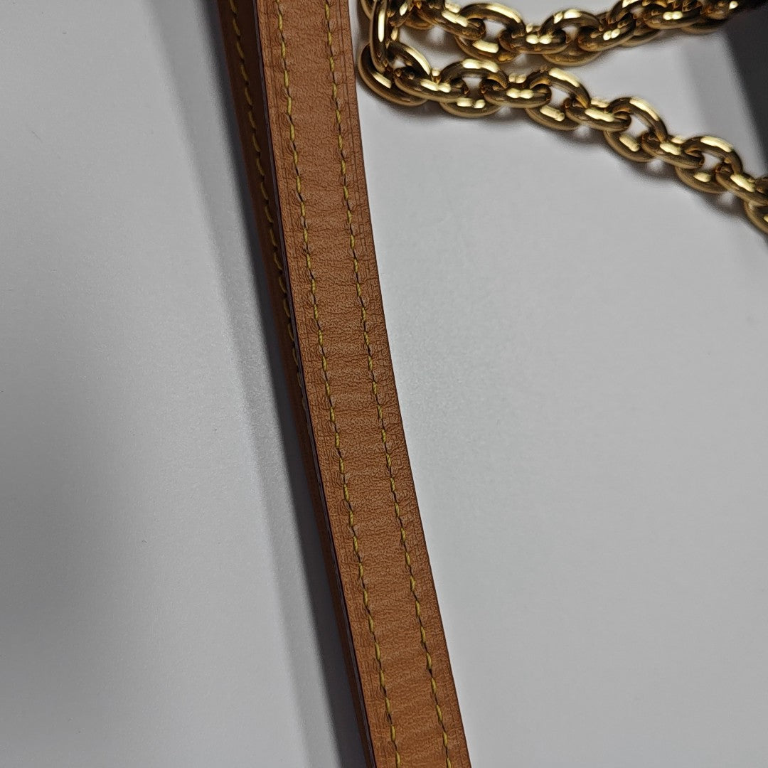 IVY Monogram Coated Canvas Brown