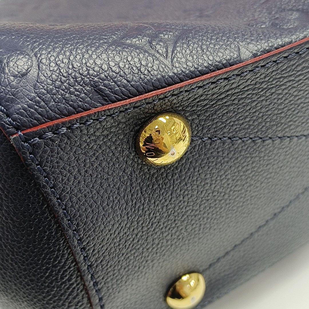 MONTAIGNE BB Calfskin Blue